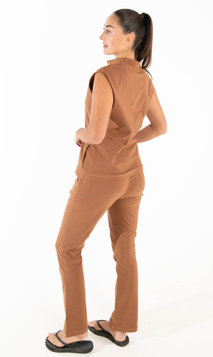 Beauty uniform - Brown