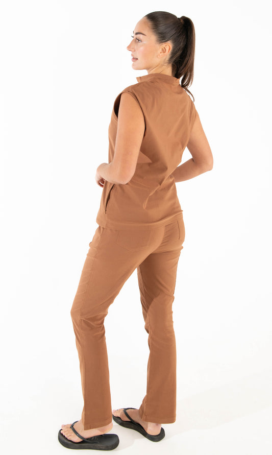 Beauty uniform - Brown