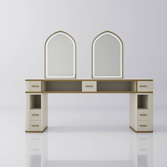 Monaco Double Styling Desk