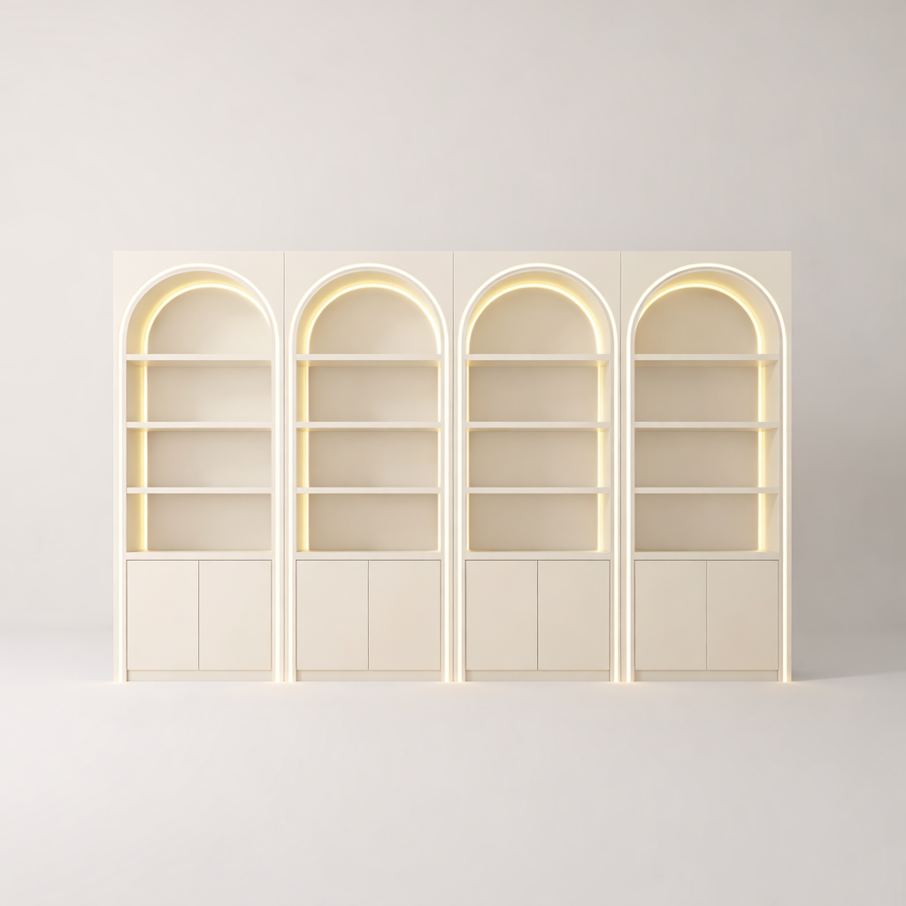 Aura Prestige Arch LED Display Cabinets