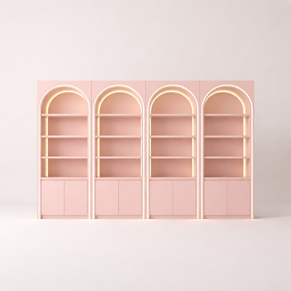 Aura Prestige Arch LED Display Cabinets