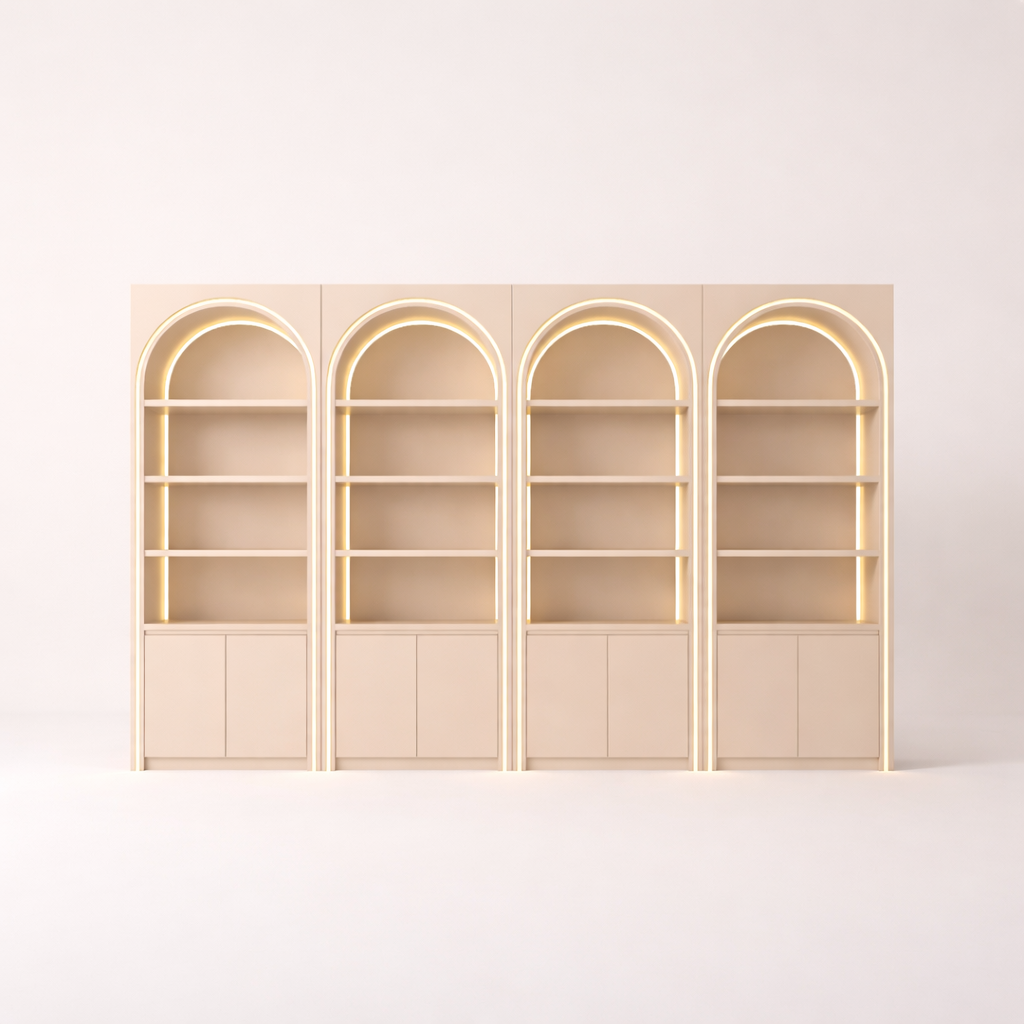 Aura Prestige Arch LED Display Cabinets