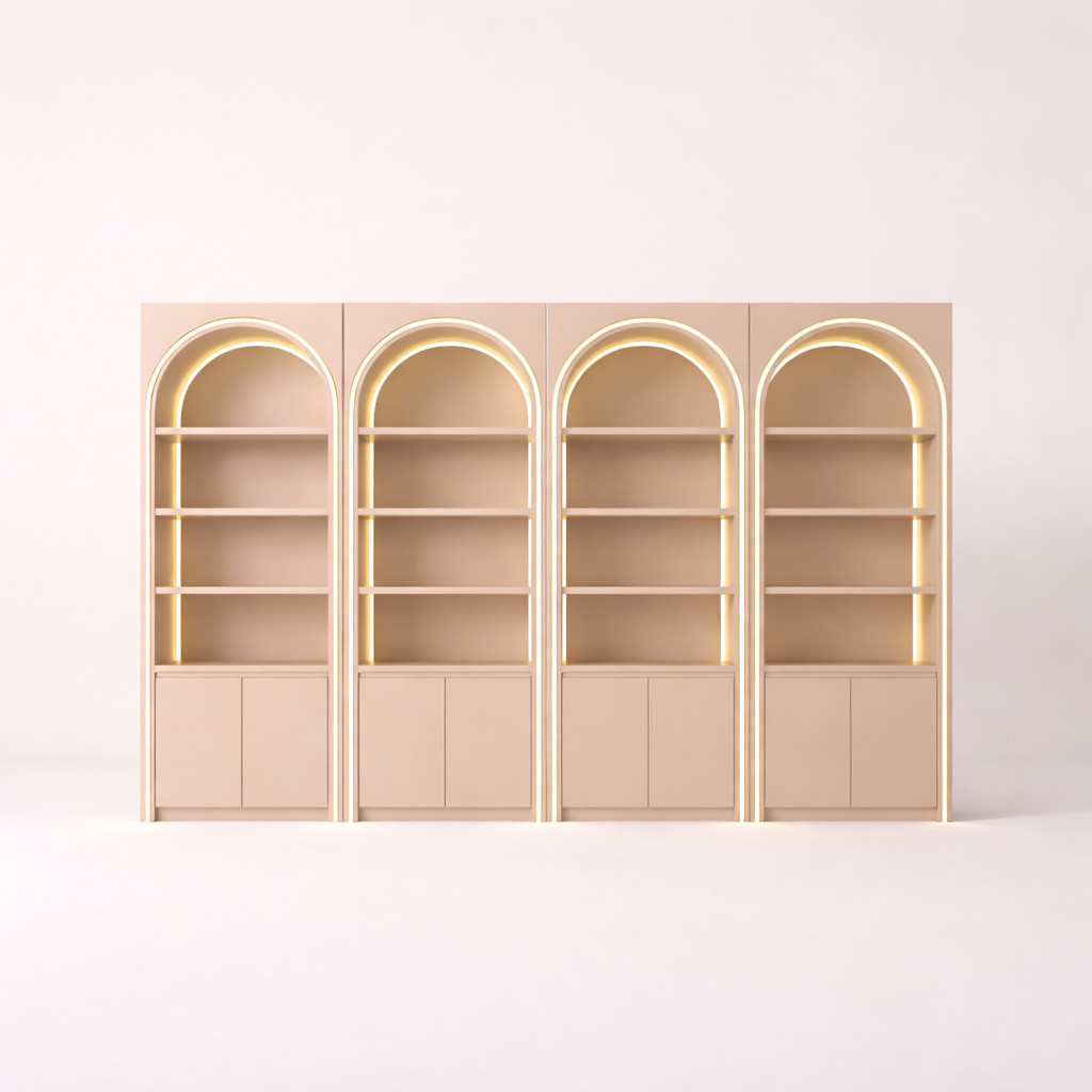 Aura Prestige Arch LED Display Cabinets