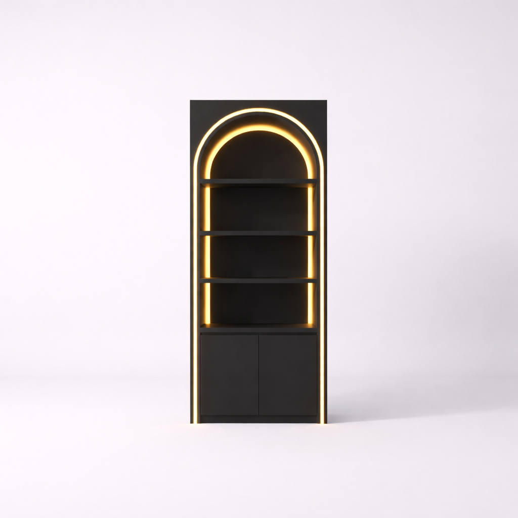 Aura Arch LED Display Cabinet