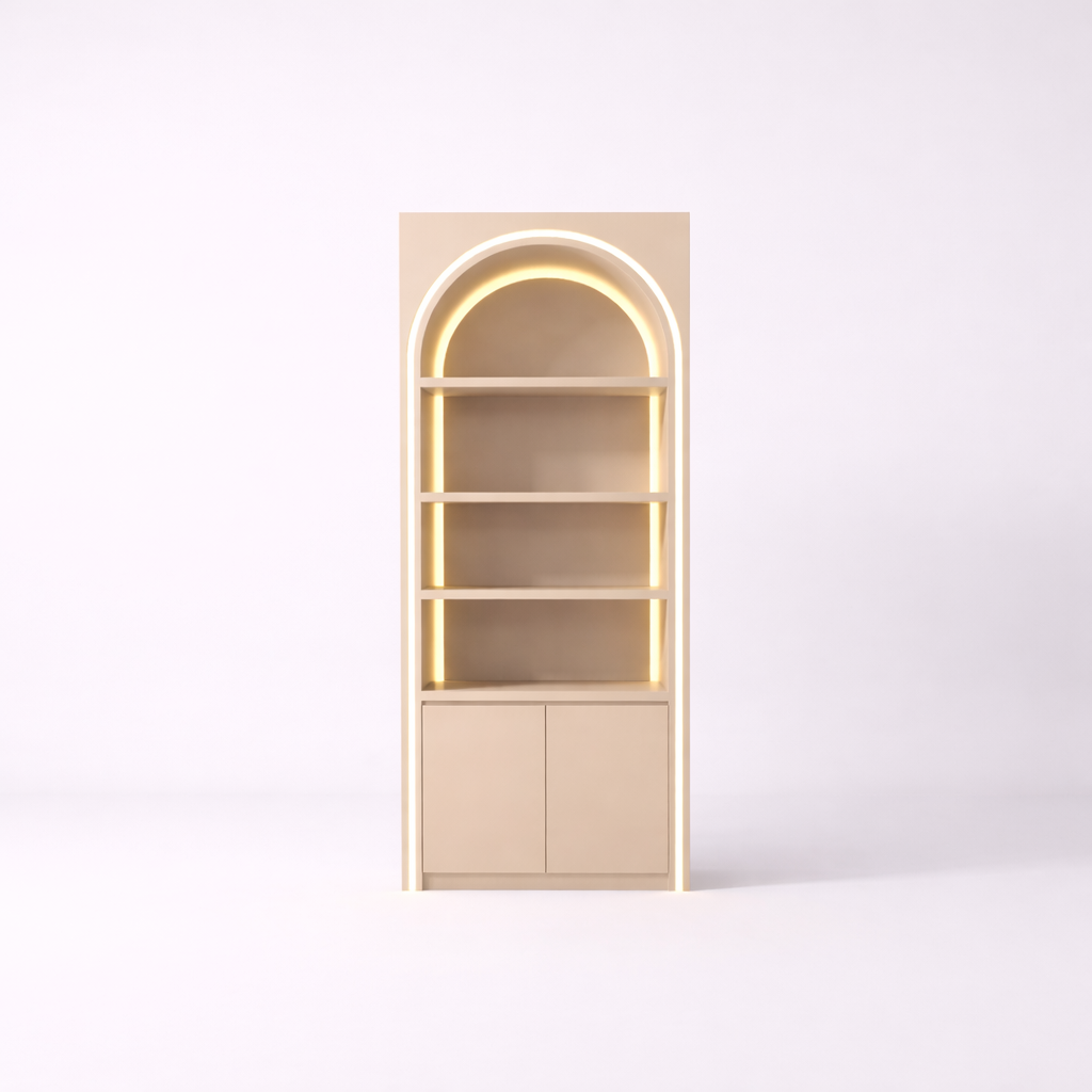 Aura Arch LED Display Cabinet